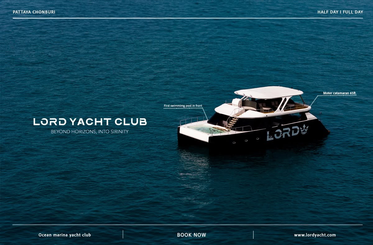 LORD Party Catamaran 65 ft in Pattaya / Ocean Marina